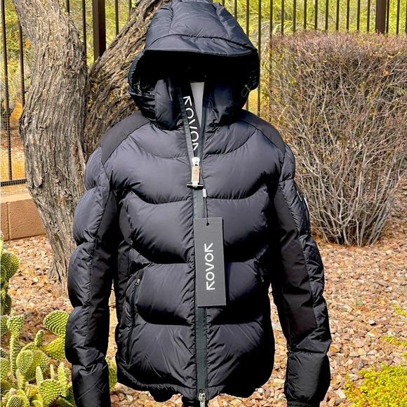 NWT - ROVOR PHANTOM SERIES ALPINE PUFFER JACKET COAT PARKA - MEDIUM - Picture 1 of 6